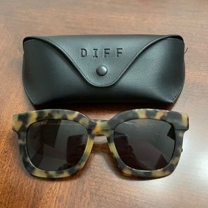 DIFF square Carson Sunglasses